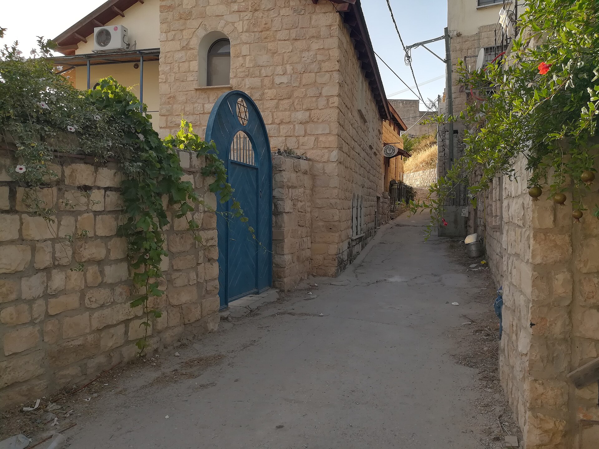 נוף ערב בצפת